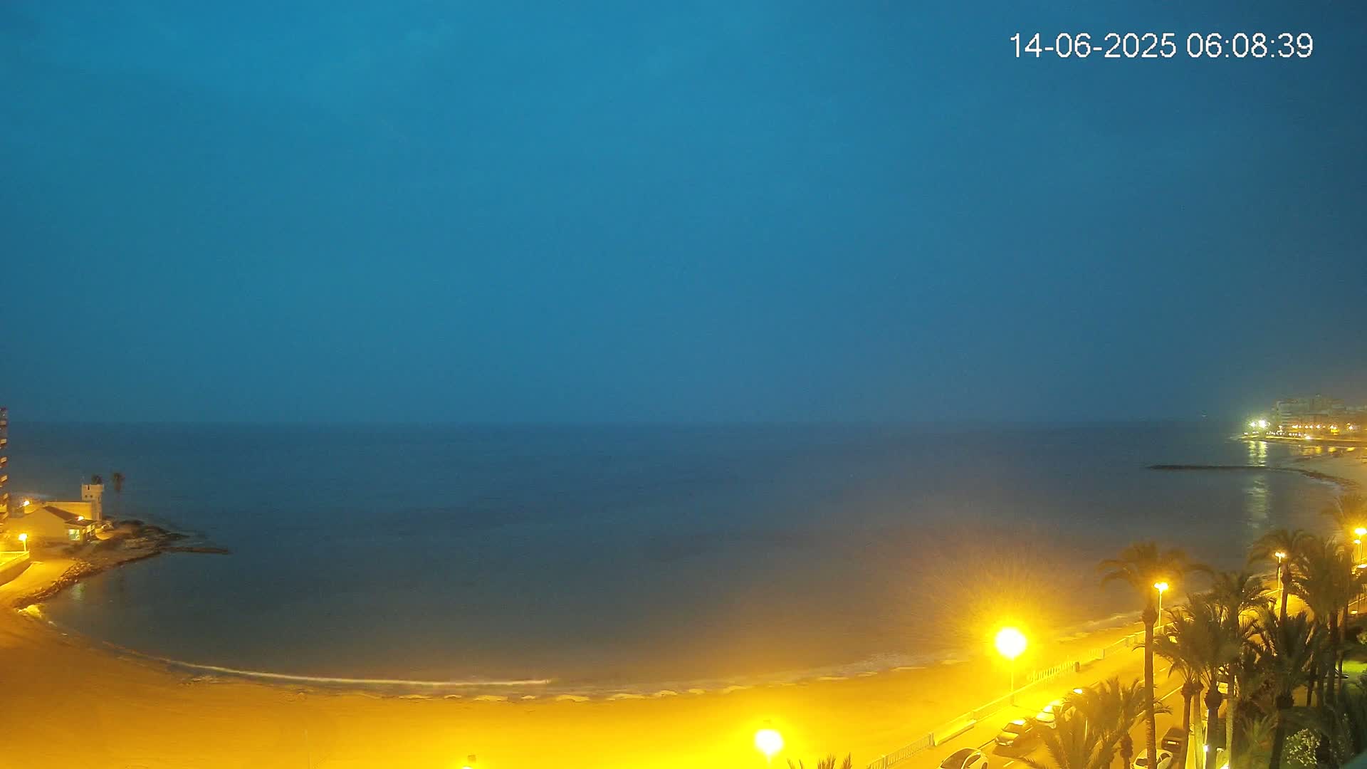 Torrevieja Los Locos Beach Live Cam - Alicante, Valencia, Spain