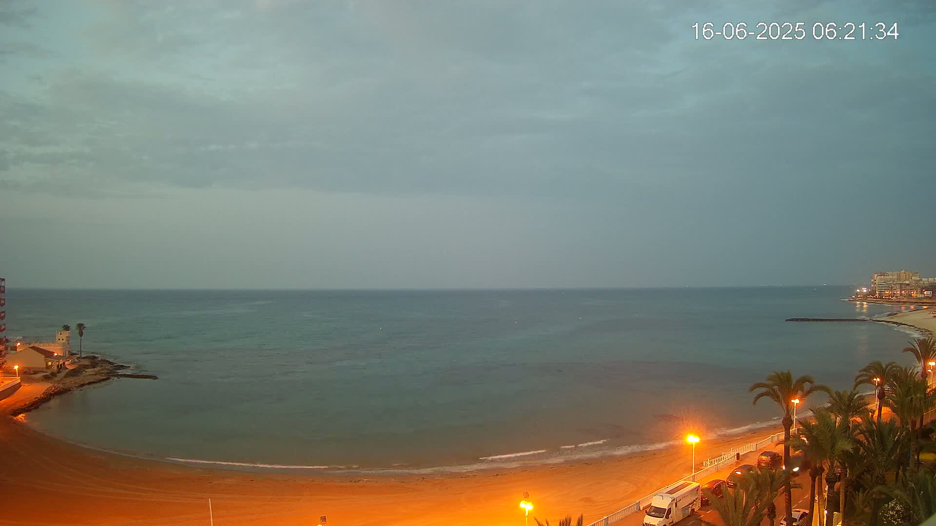 Torrevieja Los Locos Beach Live Cam - Alicante, Valencia, Spain