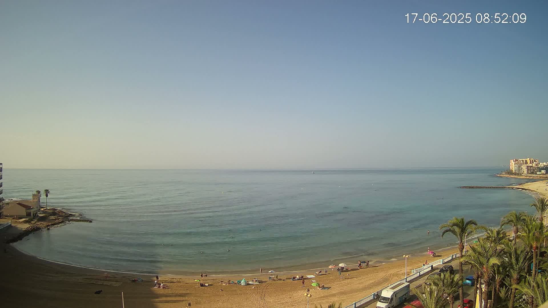 Torrevieja Los Locos Beach Live Cam - Alicante, Valencia, Spain