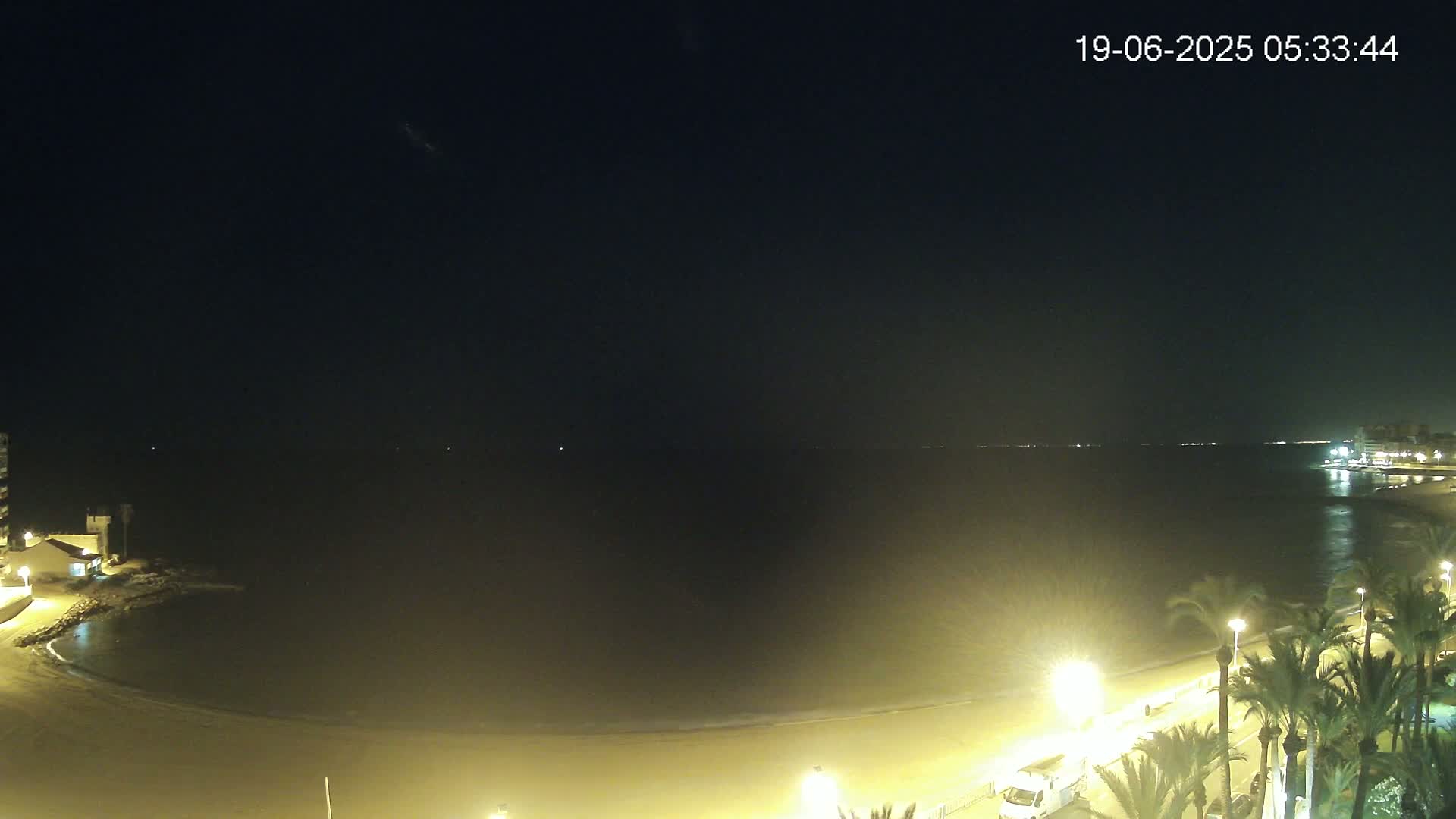Torrevieja Los Locos Beach Live Cam - Alicante, Valencia, Spain