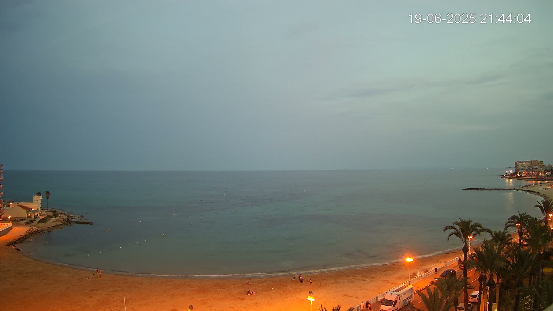 Torrevieja Los Locos Beach Live Cam - Alicante, Valencia, Spain
