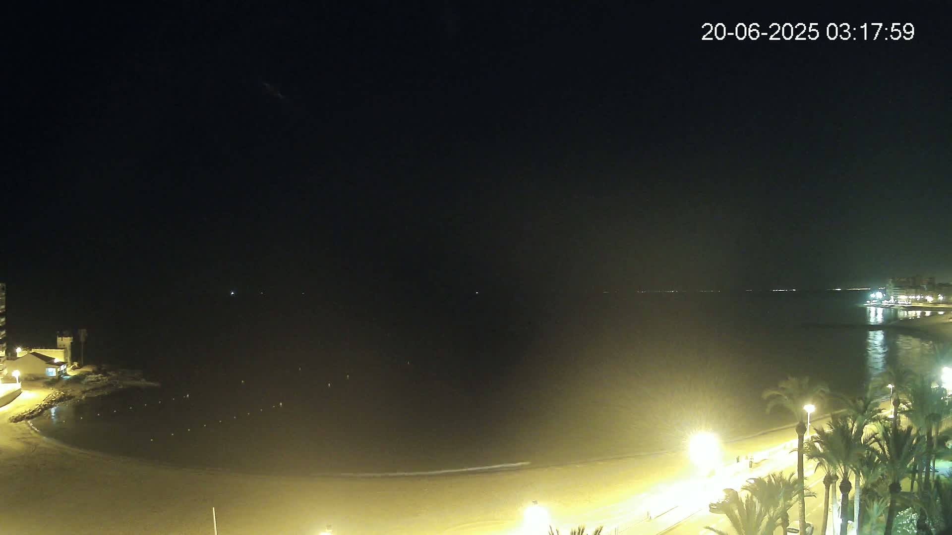 Torrevieja Los Locos Beach Live Cam - Alicante, Valencia, Spain