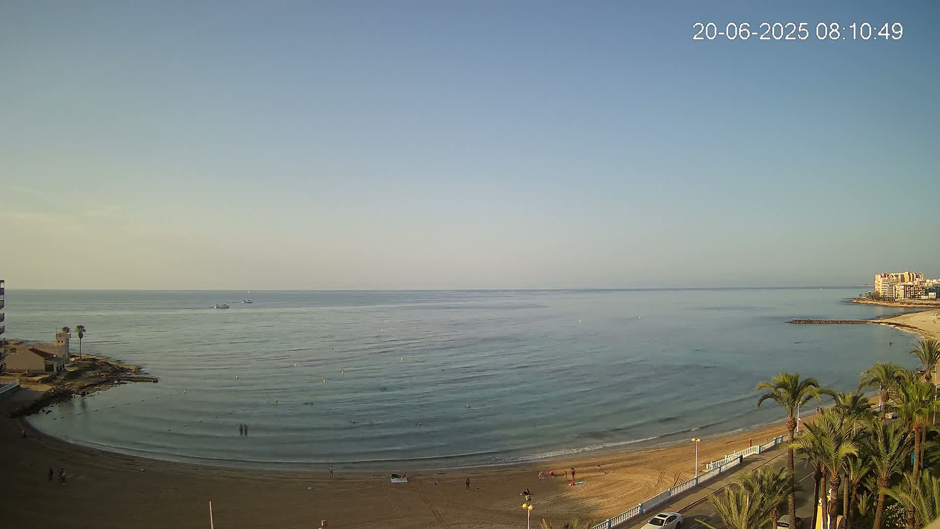 Torrevieja Los Locos Beach Live Cam - Alicante, Valencia, Spain