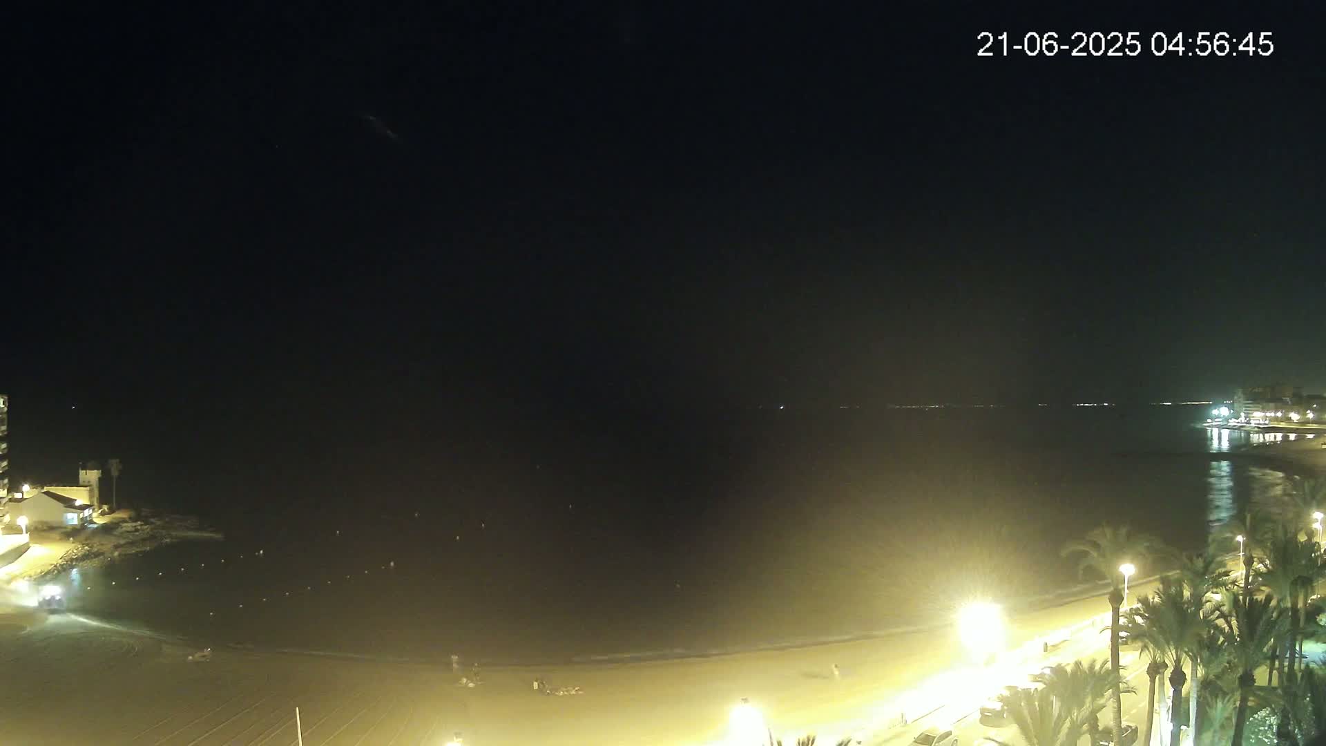 Torrevieja Los Locos Beach Live Cam - Alicante, Valencia, Spain