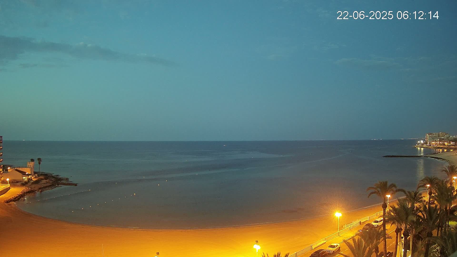 Torrevieja Los Locos Beach Live Cam - Alicante, Valencia, Spain