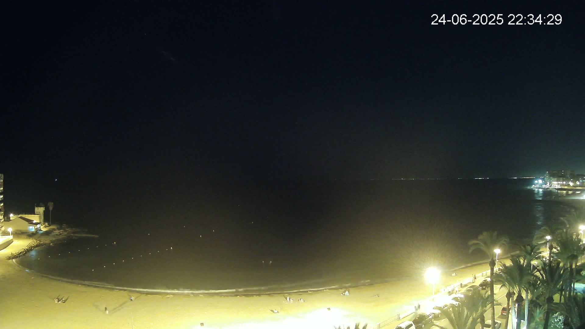 Torrevieja Los Locos Beach Live Cam - Alicante, Valencia, Spain