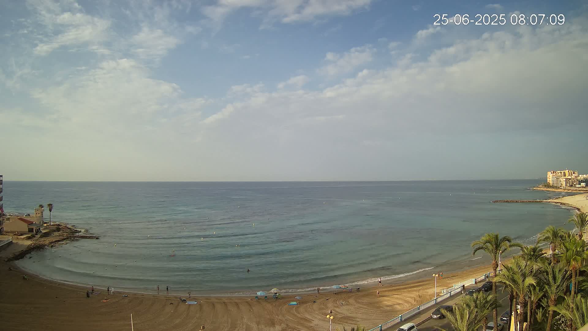 Torrevieja Los Locos Beach Live Cam - Alicante, Valencia, Spain