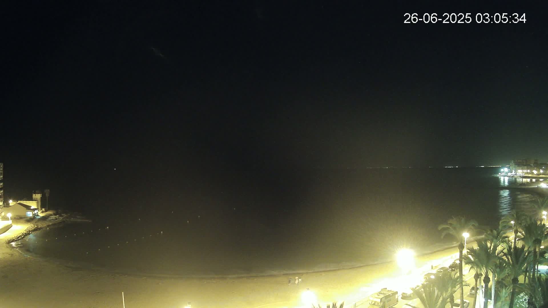 Torrevieja Los Locos Beach Live Cam - Alicante, Valencia, Spain