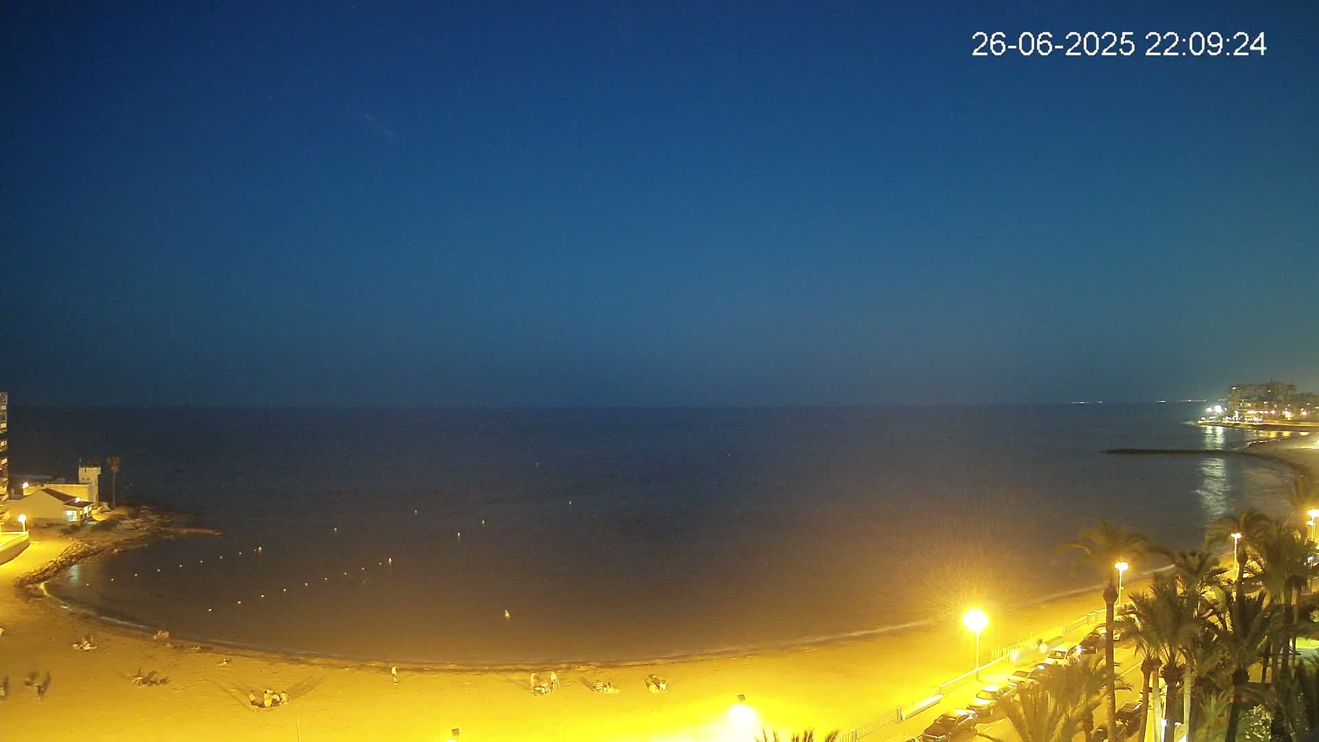 Torrevieja Los Locos Beach Live Cam - Alicante, Valencia, Spain