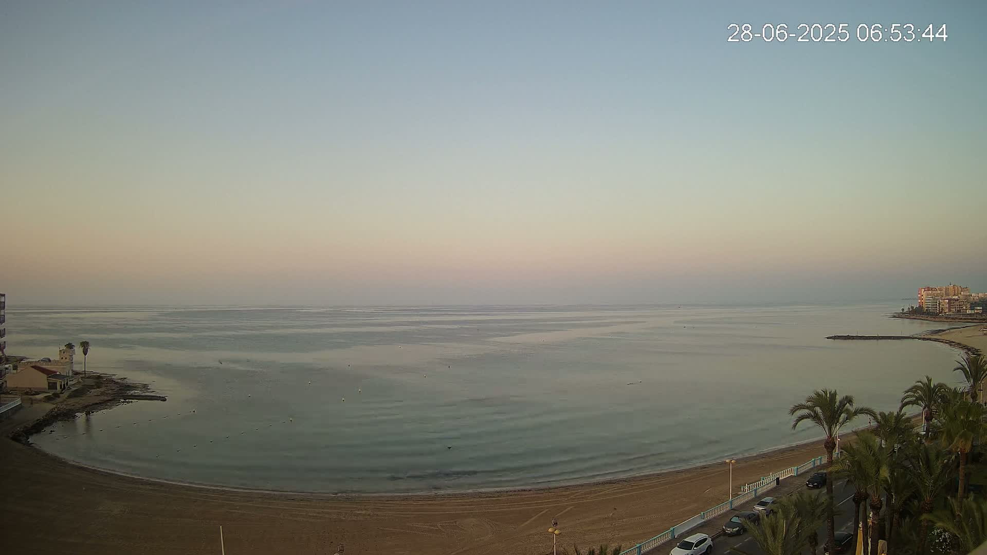Torrevieja Los Locos Beach Live Cam - Alicante, Valencia, Spain