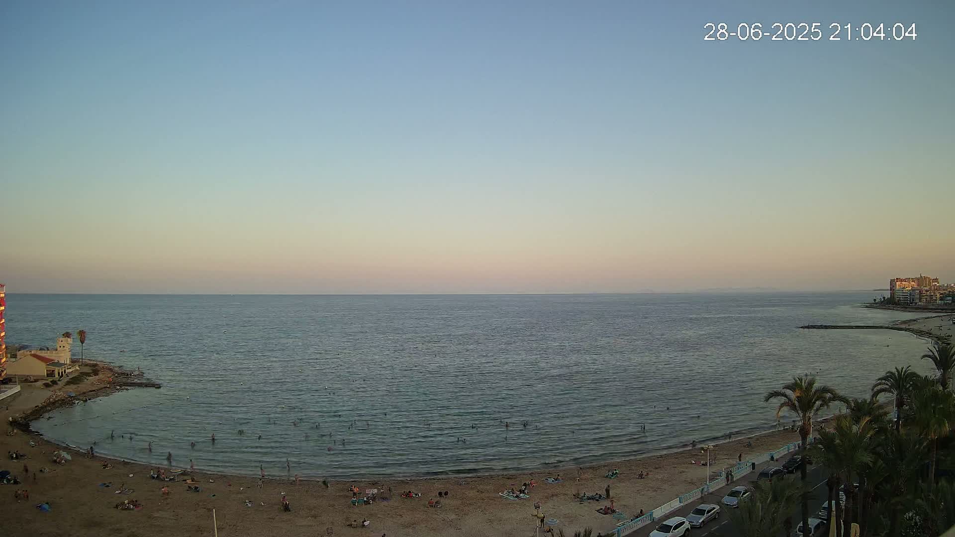 Torrevieja Los Locos Beach Live Cam - Alicante, Valencia, Spain