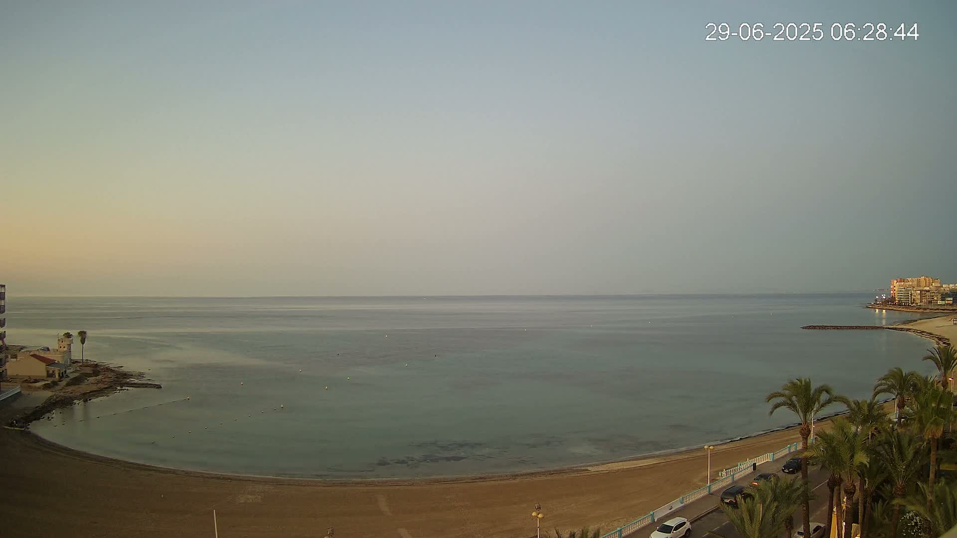 Torrevieja Los Locos Beach Live Cam - Alicante, Valencia, Spain