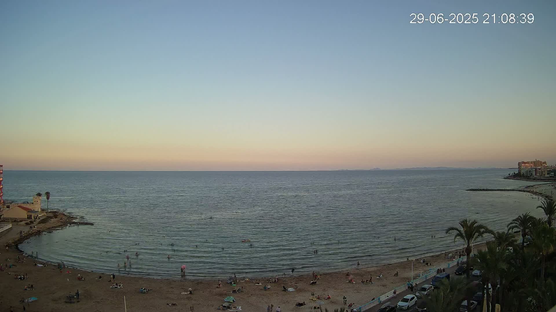 Torrevieja Los Locos Beach Live Cam - Alicante, Valencia, Spain