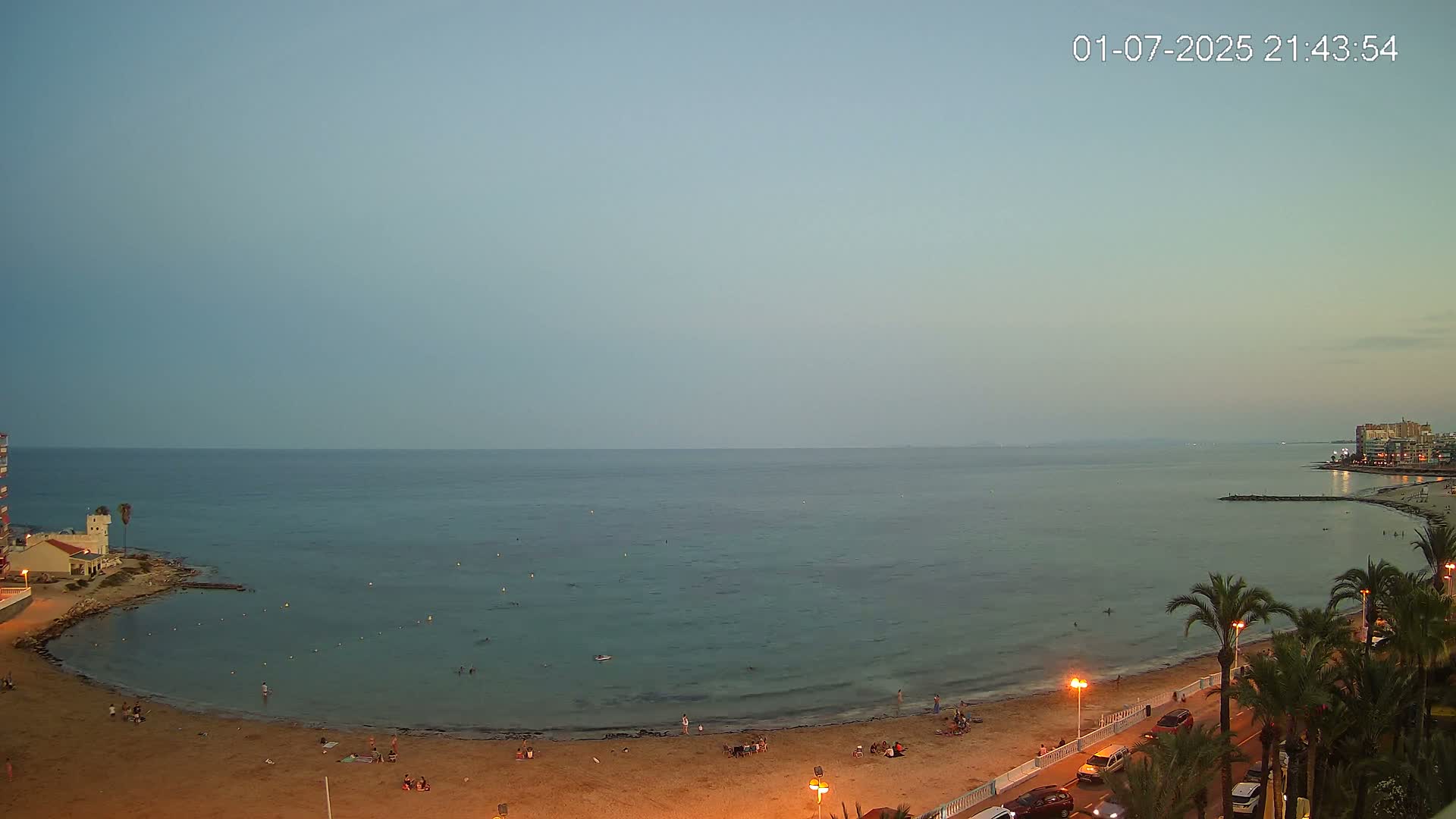 Torrevieja Los Locos Beach Live Cam - Alicante, Valencia, Spain