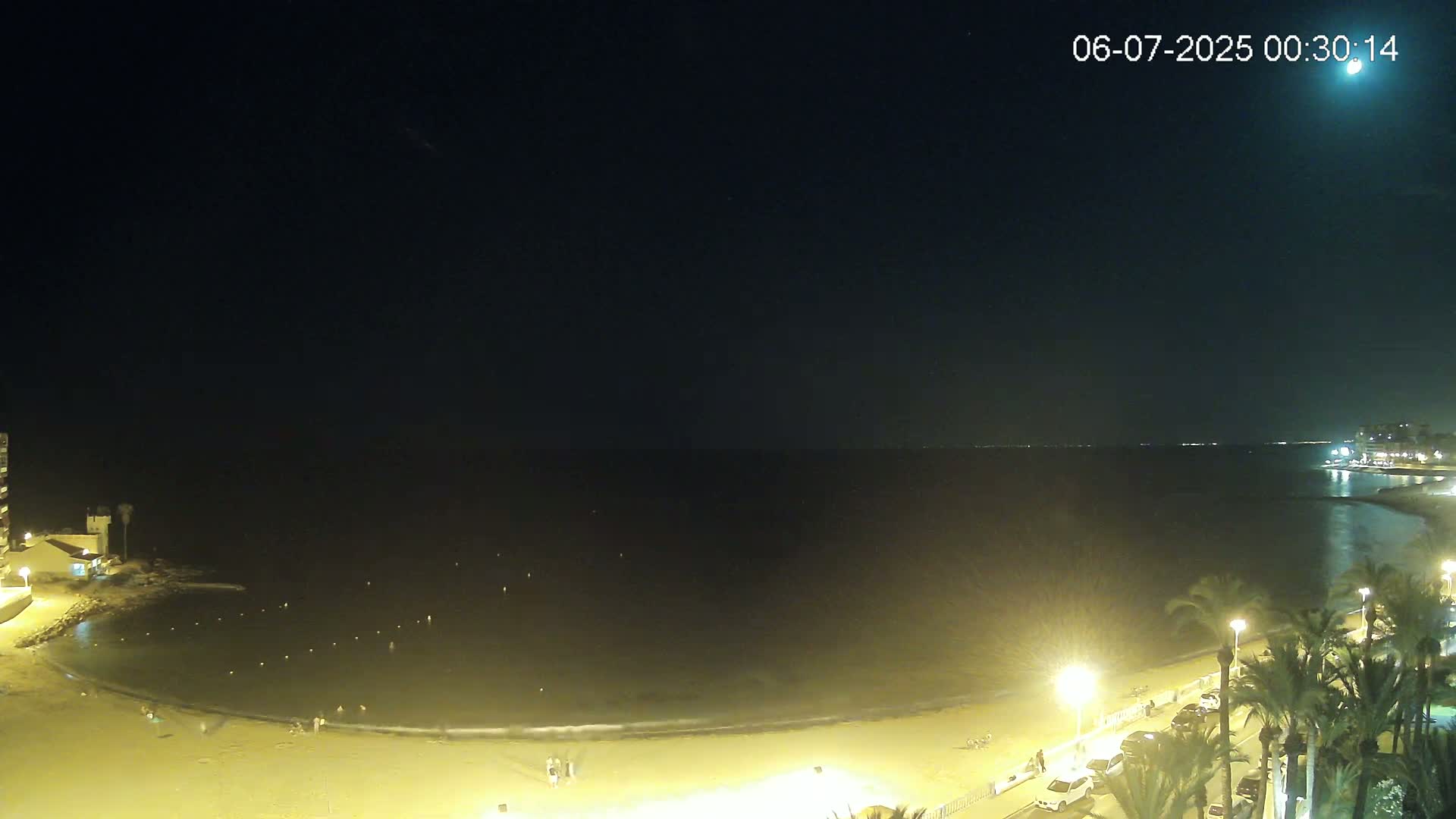 Torrevieja Los Locos Beach Live Cam - Alicante, Valencia, Spain