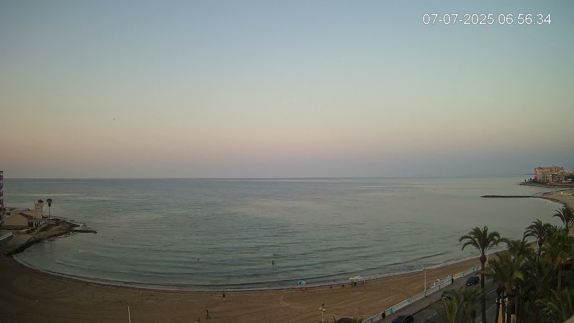Torrevieja Los Locos Beach Live Cam - Alicante, Valencia, Spain