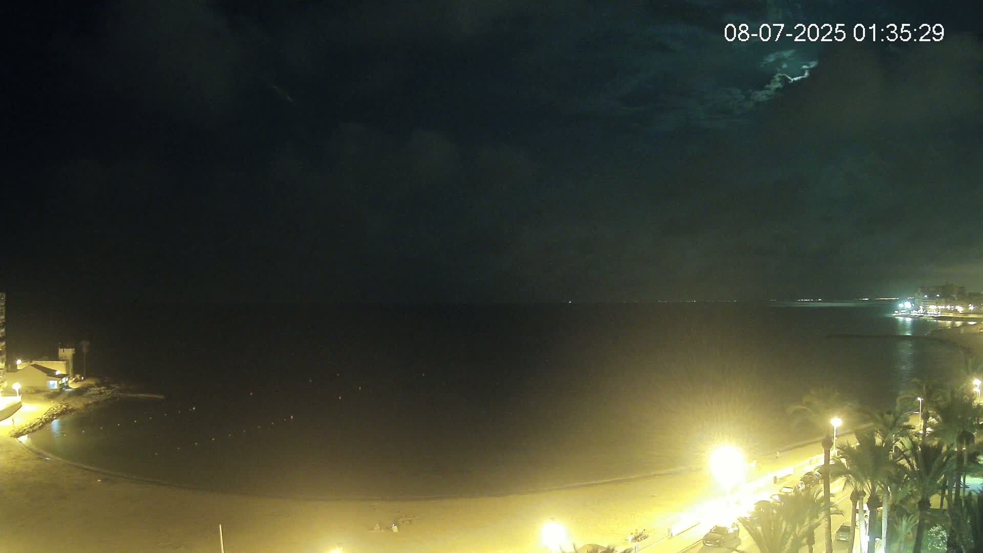 Torrevieja Los Locos Beach Live Cam - Alicante, Valencia, Spain