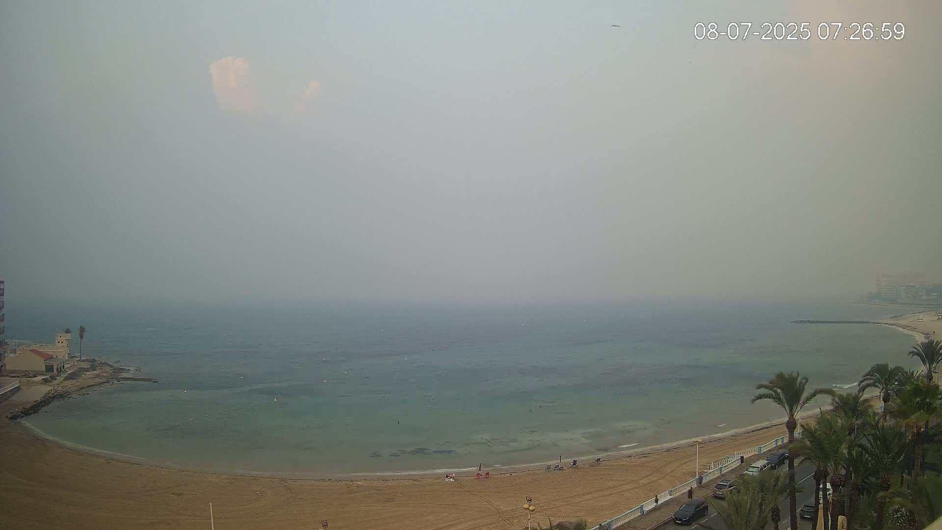 Torrevieja Los Locos Beach Live Cam - Alicante, Valencia, Spain