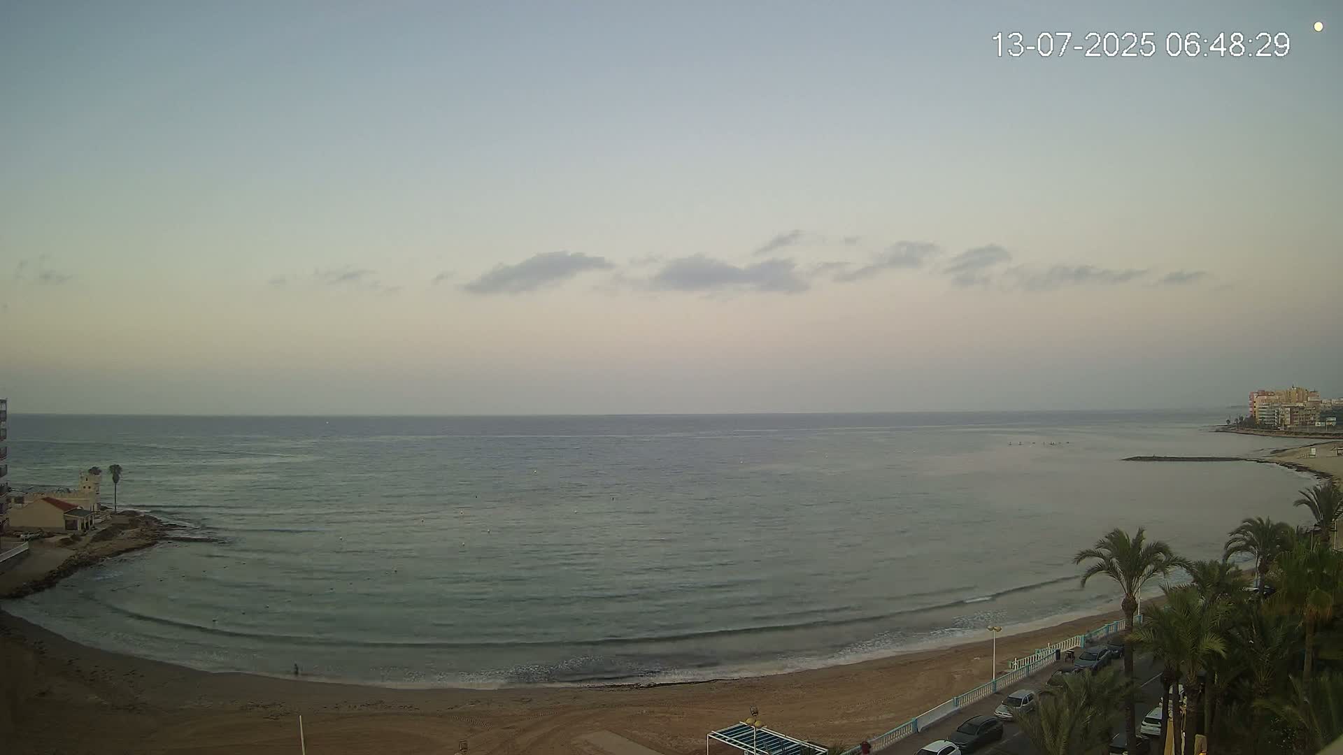 Torrevieja Los Locos Beach Live Cam - Alicante, Valencia, Spain