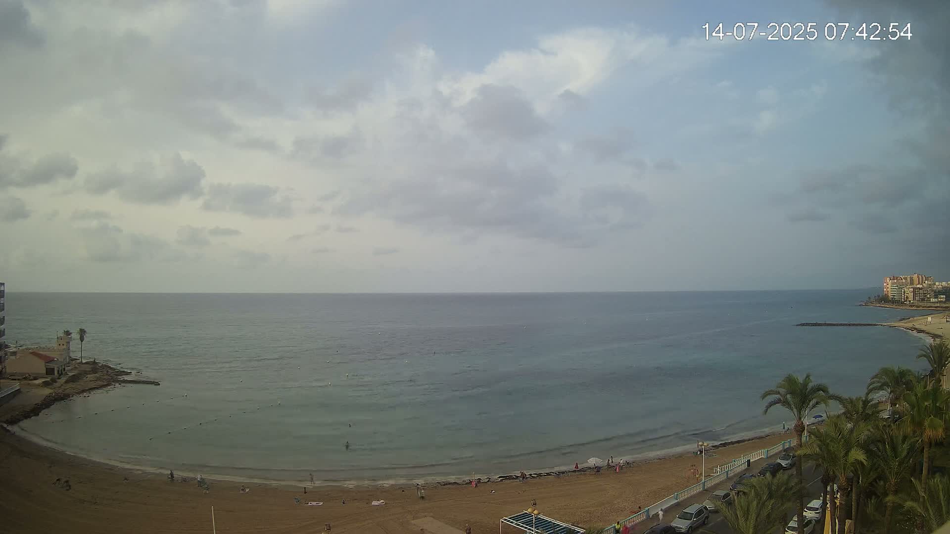 Torrevieja Los Locos Beach Live Cam - Alicante, Valencia, Spain