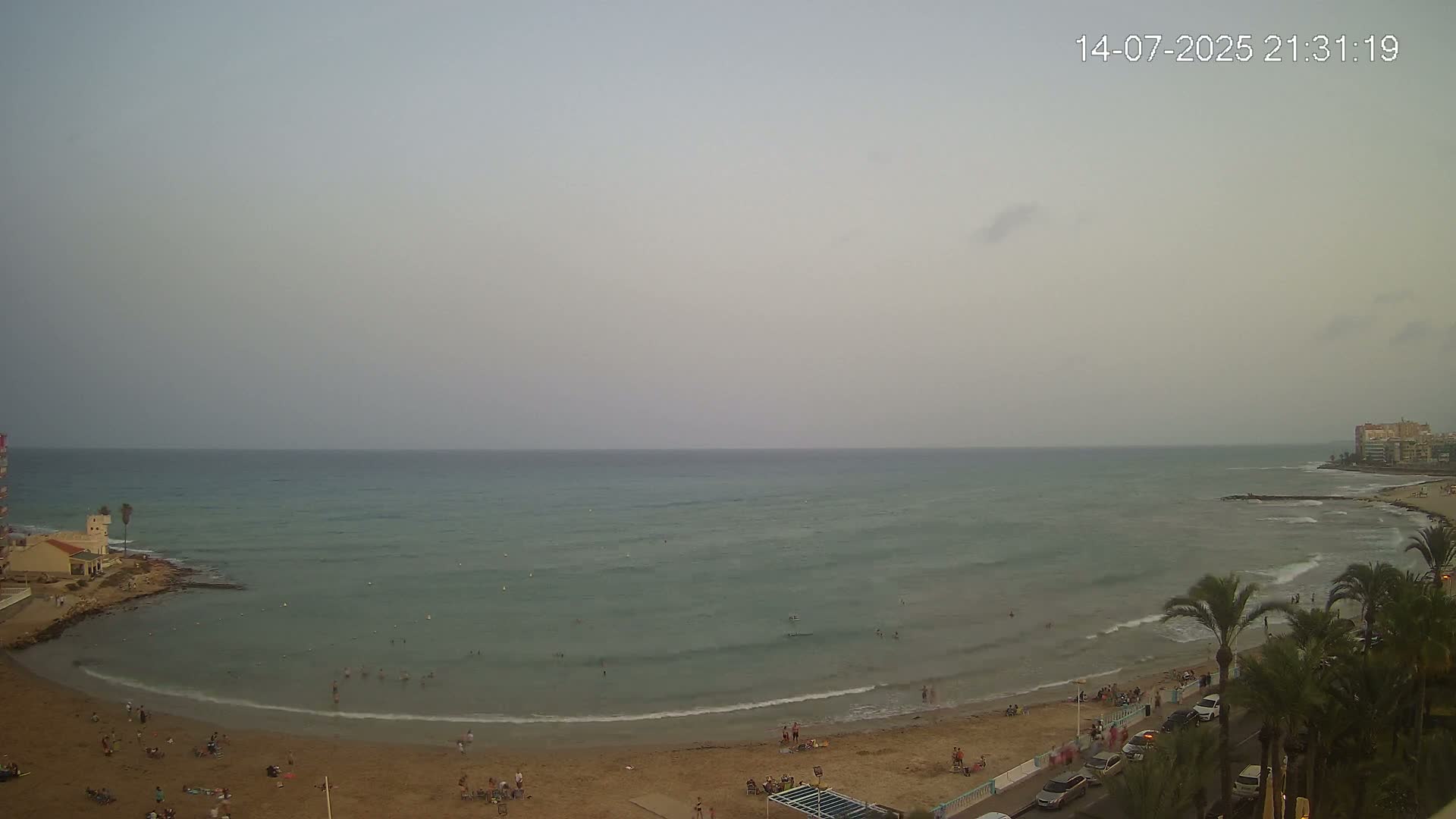 Torrevieja Los Locos Beach Live Cam - Alicante, Valencia, Spain