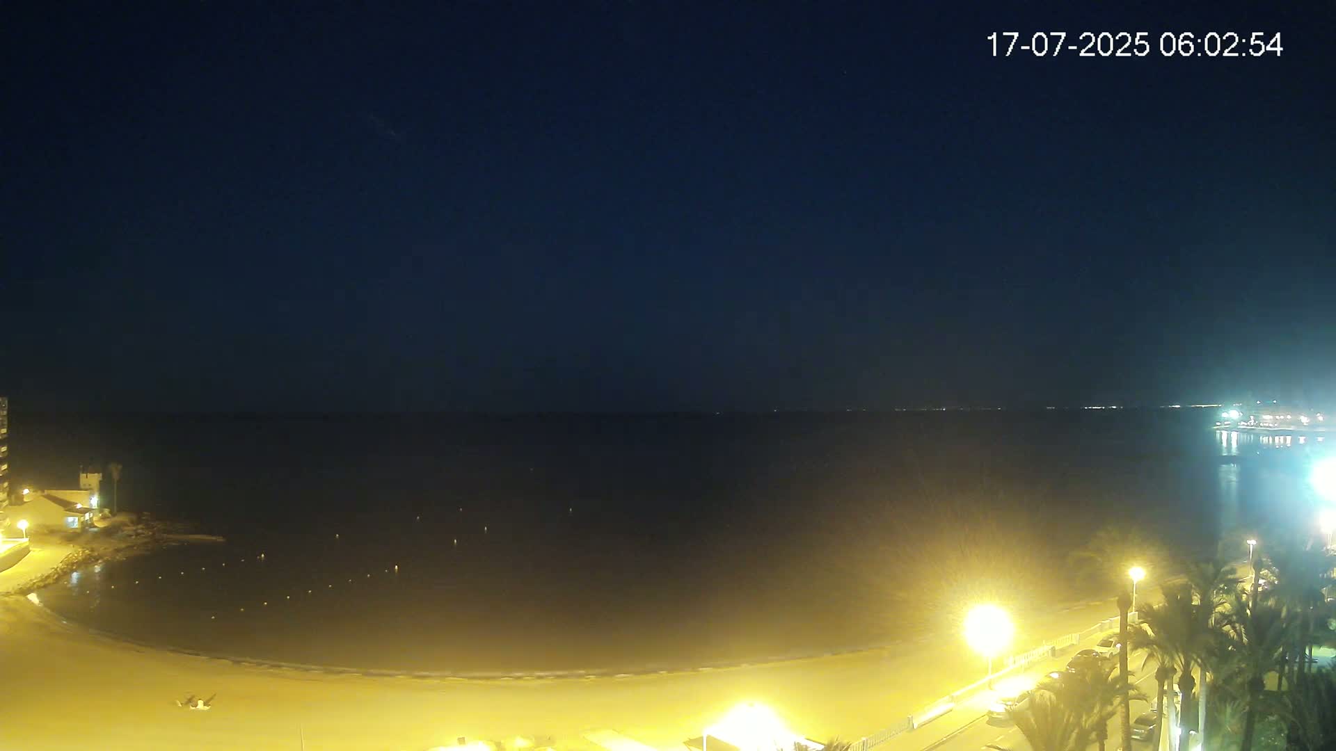 Torrevieja Los Locos Beach Live Cam - Alicante, Valencia, Spain