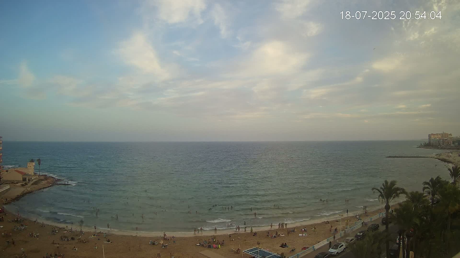 Torrevieja Los Locos Beach Live Cam - Alicante, Valencia, Spain