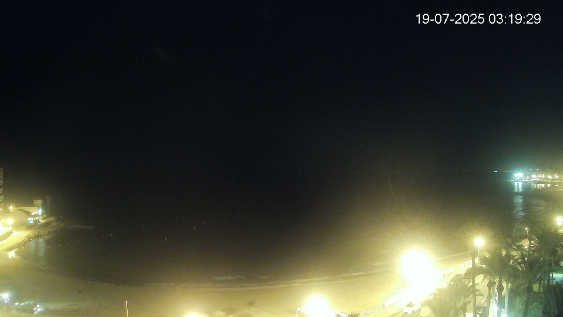 Torrevieja Los Locos Beach Live Cam - Alicante, Valencia, Spain