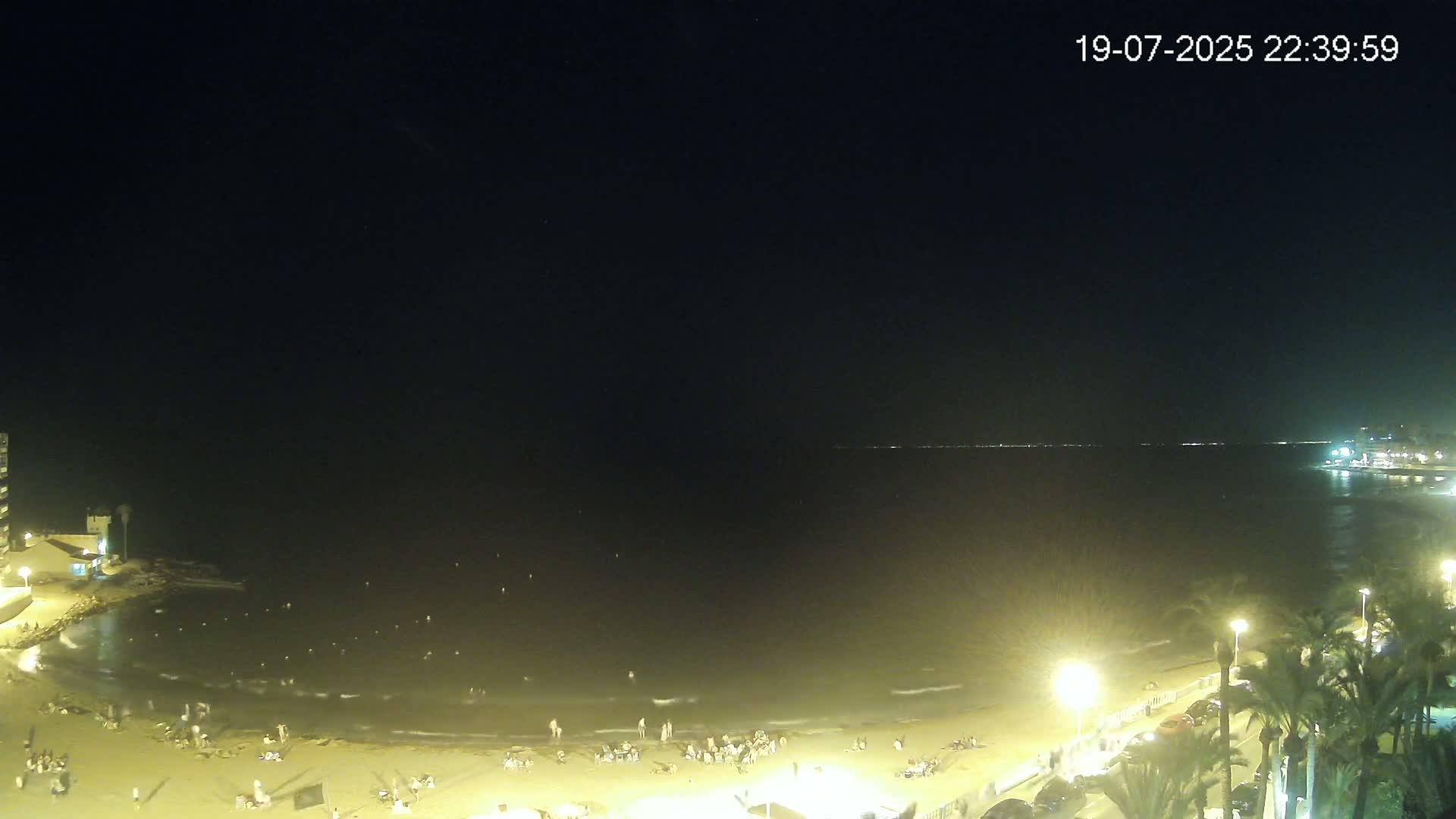 Torrevieja Los Locos Beach Live Cam - Alicante, Valencia, Spain