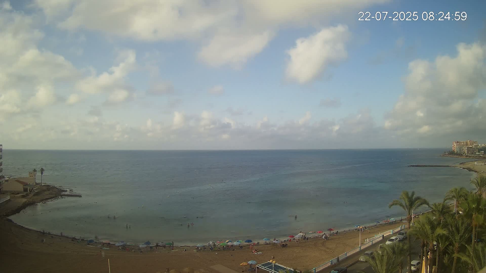Torrevieja Los Locos Beach Live Cam - Alicante, Valencia, Spain