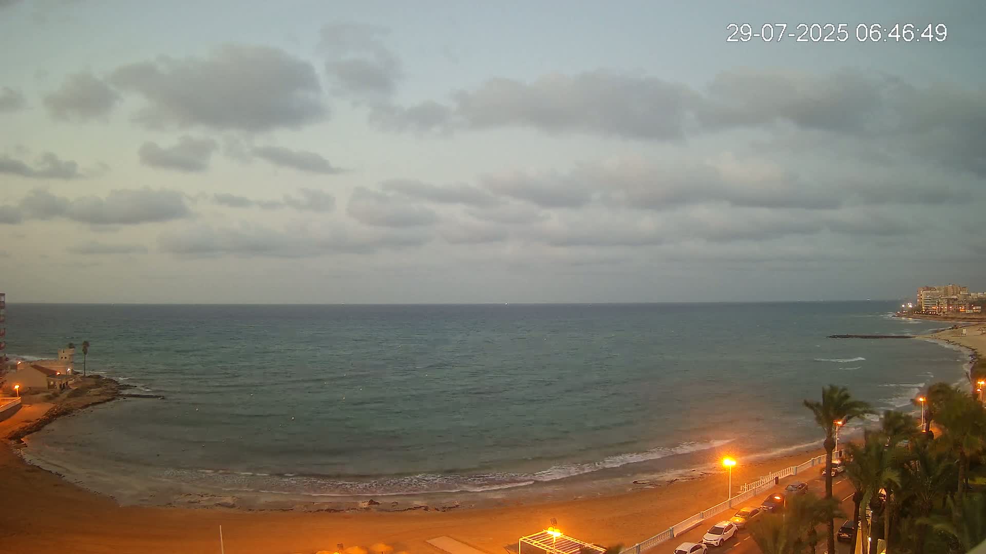 Torrevieja Los Locos Beach Live Cam - Alicante, Valencia, Spain