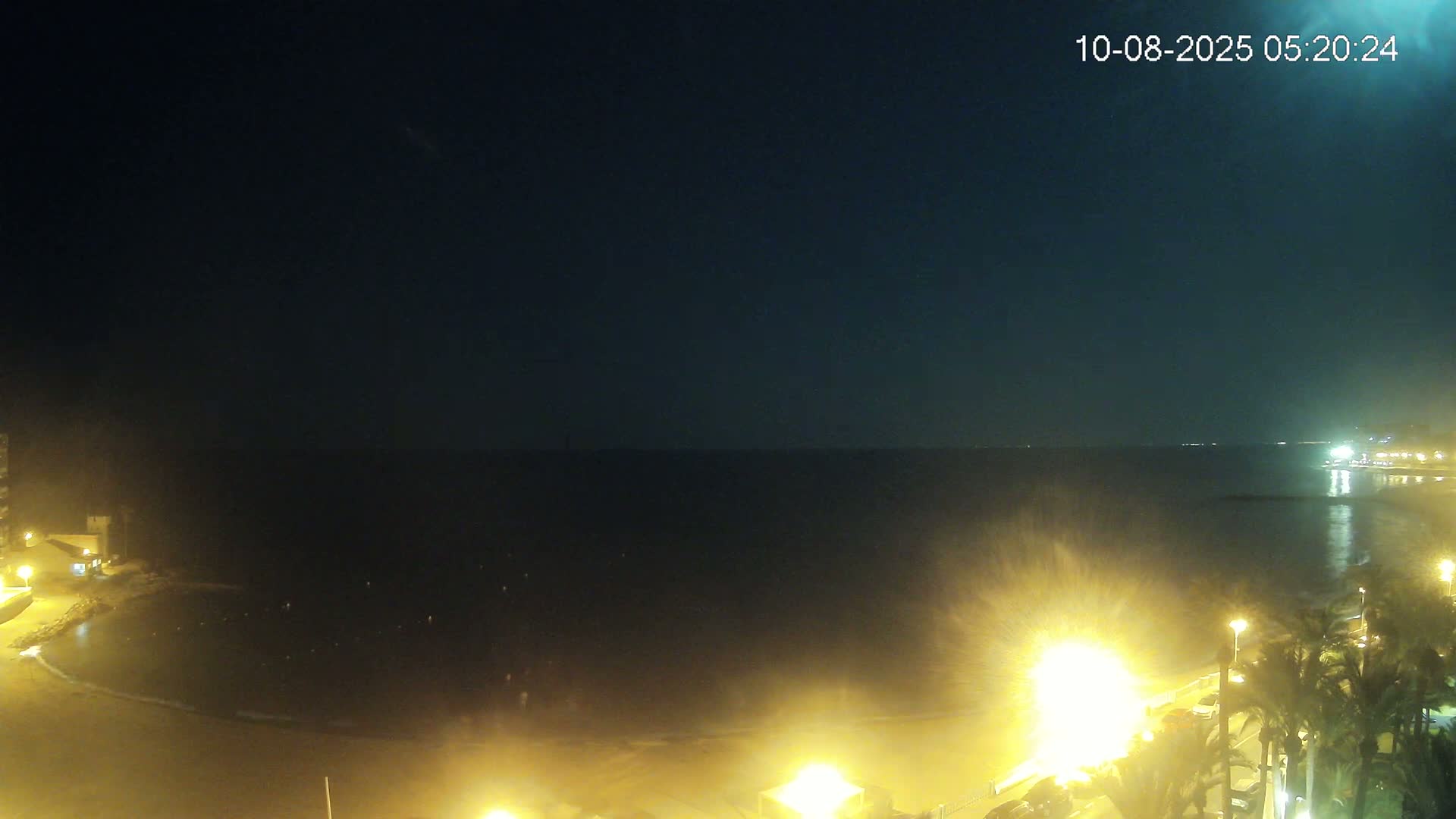 Torrevieja Los Locos Beach Live Cam - Alicante, Valencia, Spain