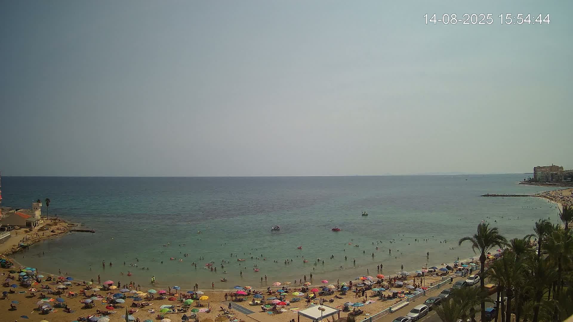 Torrevieja Los Locos Beach Live Cam - Alicante, Valencia, Spain