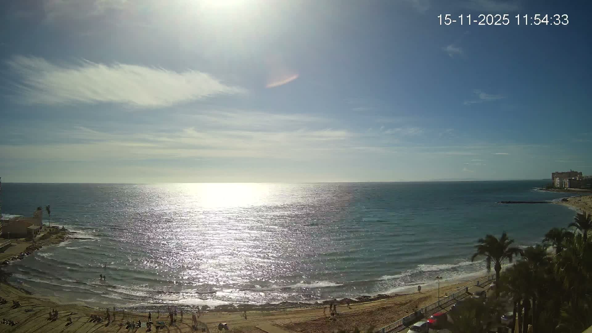 Torrevieja Los Locos Beach Live Cam - Alicante, Valencia, Spain