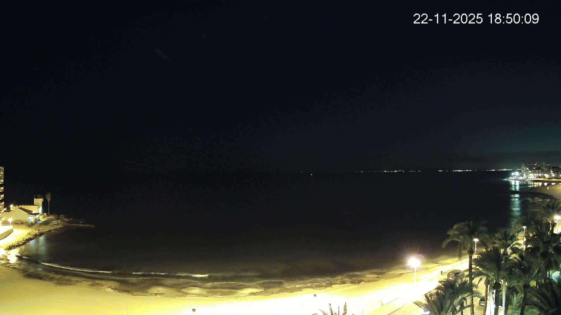 Torrevieja Los Locos Beach Live Cam - Alicante, Valencia, Spain