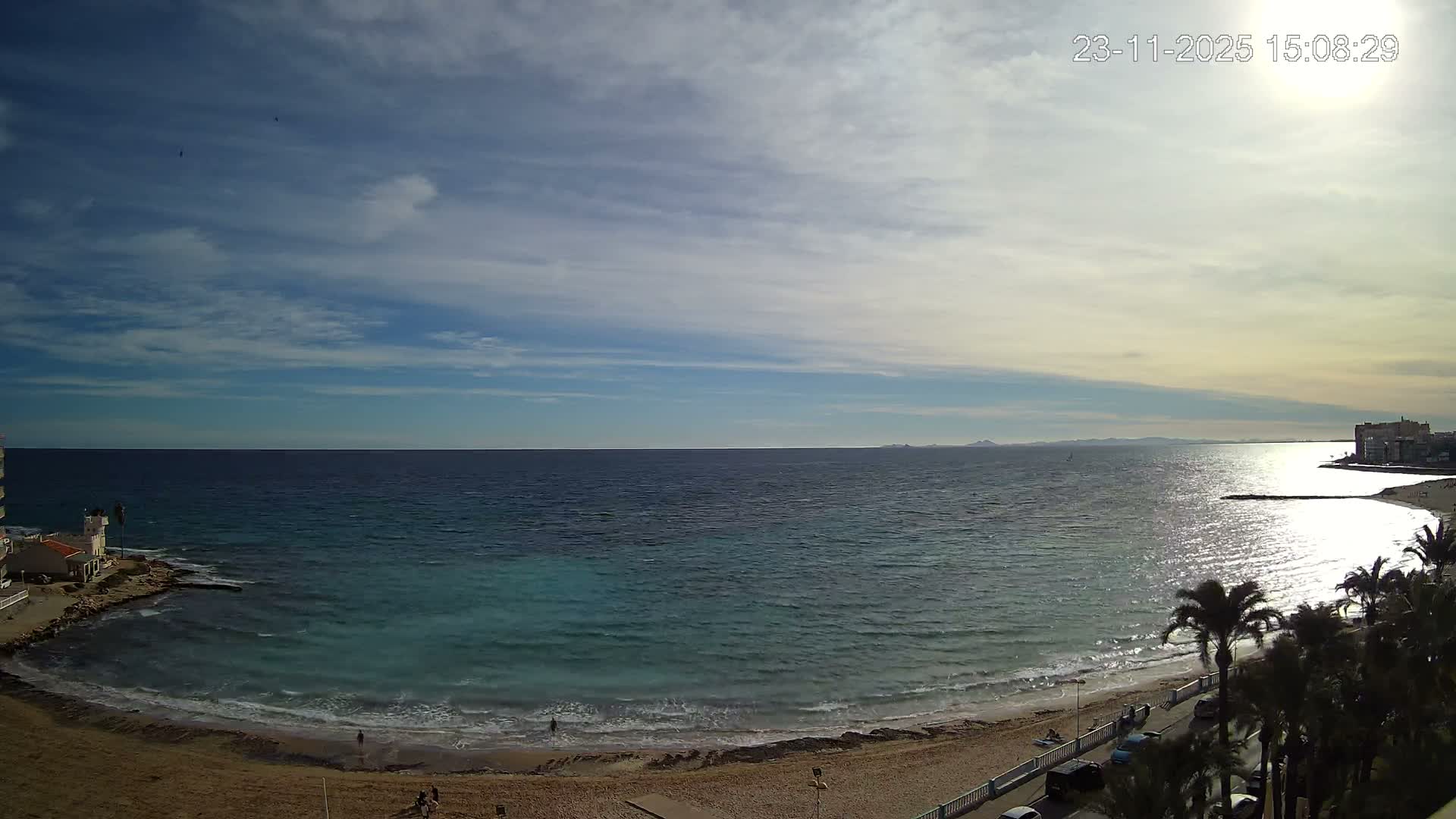 Torrevieja Los Locos Beach Live Cam - Alicante, Valencia, Spain