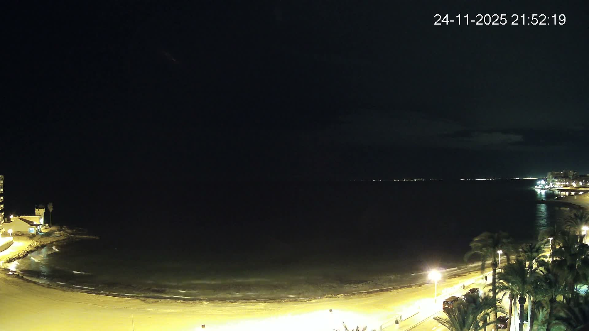 Torrevieja Los Locos Beach Live Cam - Alicante, Valencia, Spain