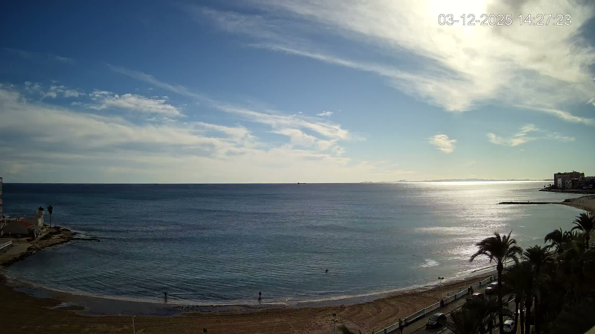 Torrevieja Los Locos Beach Live Cam - Alicante, Valencia, Spain