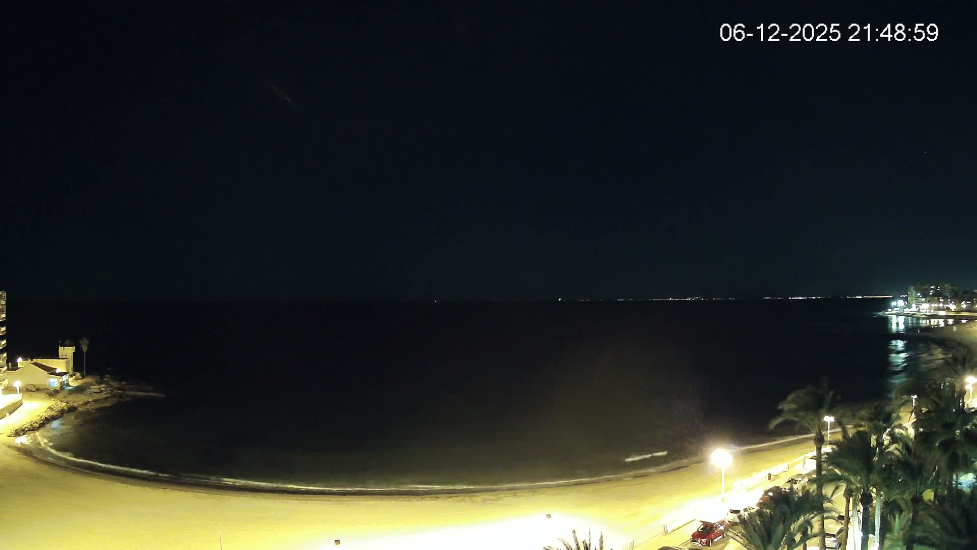Torrevieja Los Locos Beach Live Cam - Alicante, Valencia, Spain