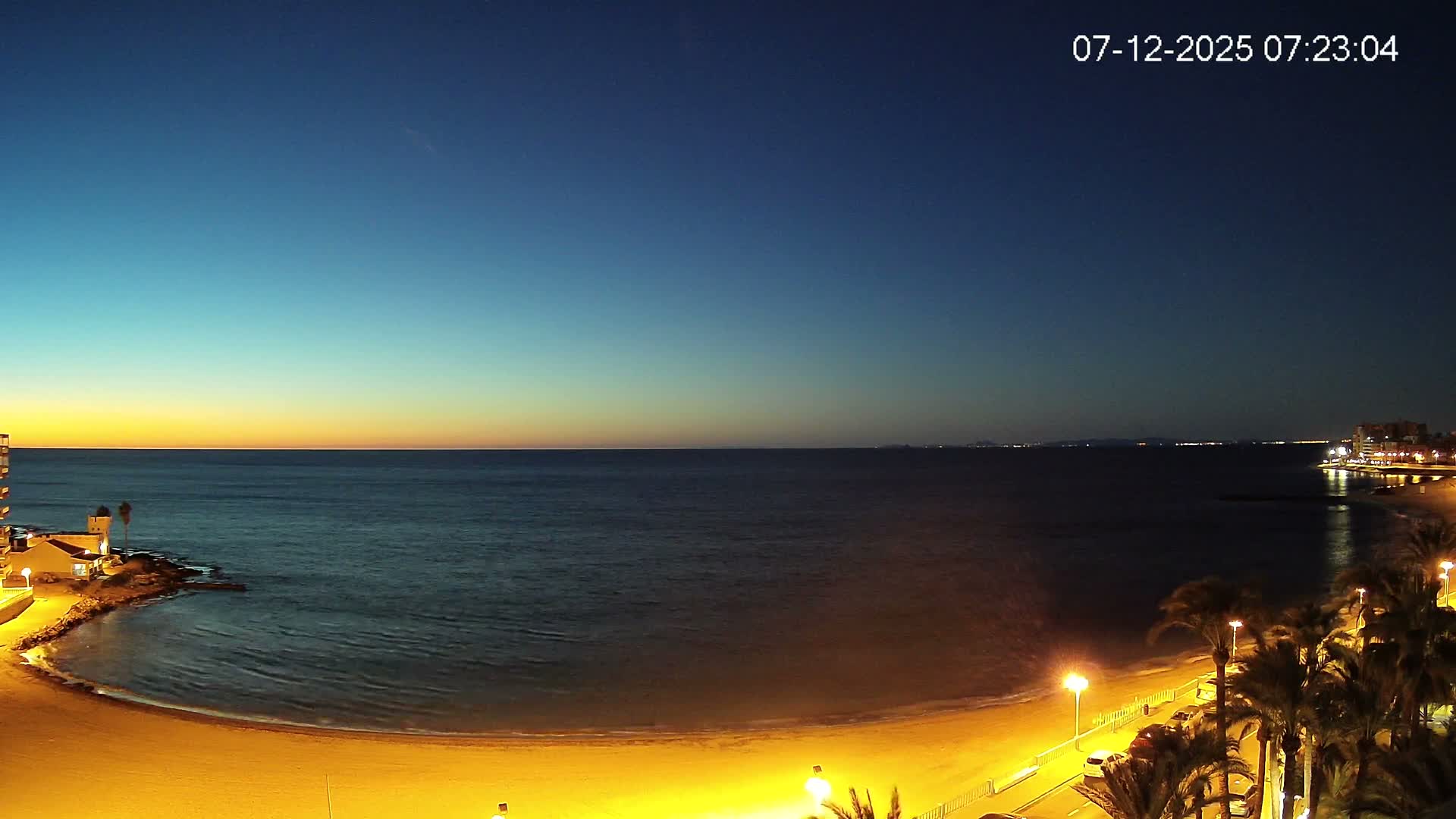 Torrevieja Los Locos Beach Live Cam - Alicante, Valencia, Spain