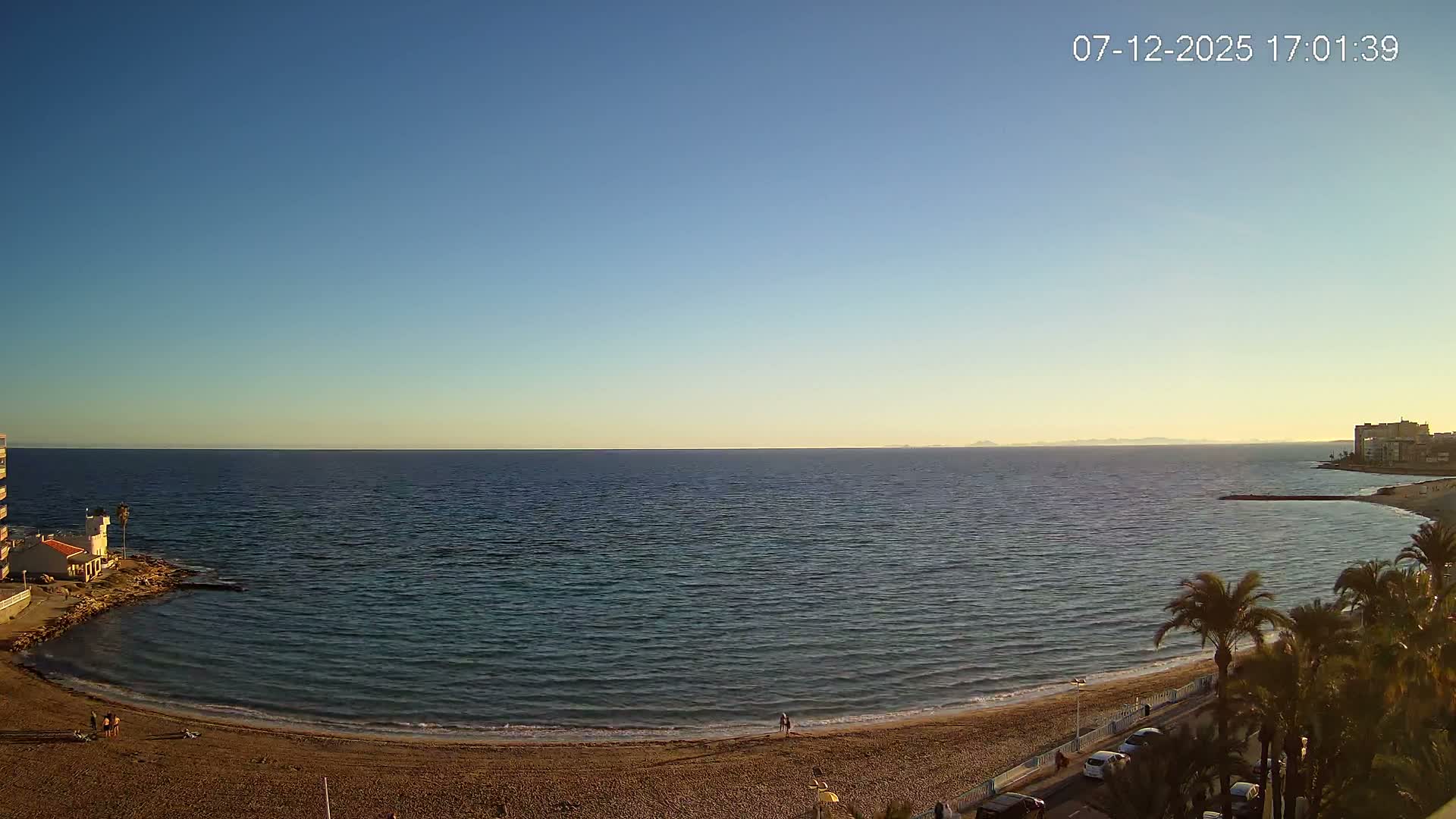 Torrevieja Los Locos Beach Live Cam - Alicante, Valencia, Spain