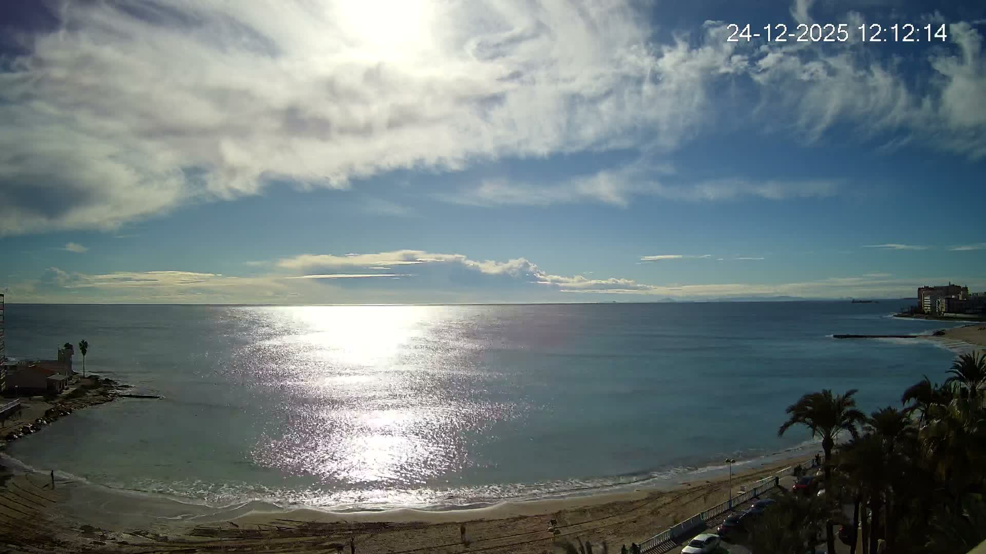 Torrevieja Los Locos Beach Live Cam - Alicante, Valencia, Spain