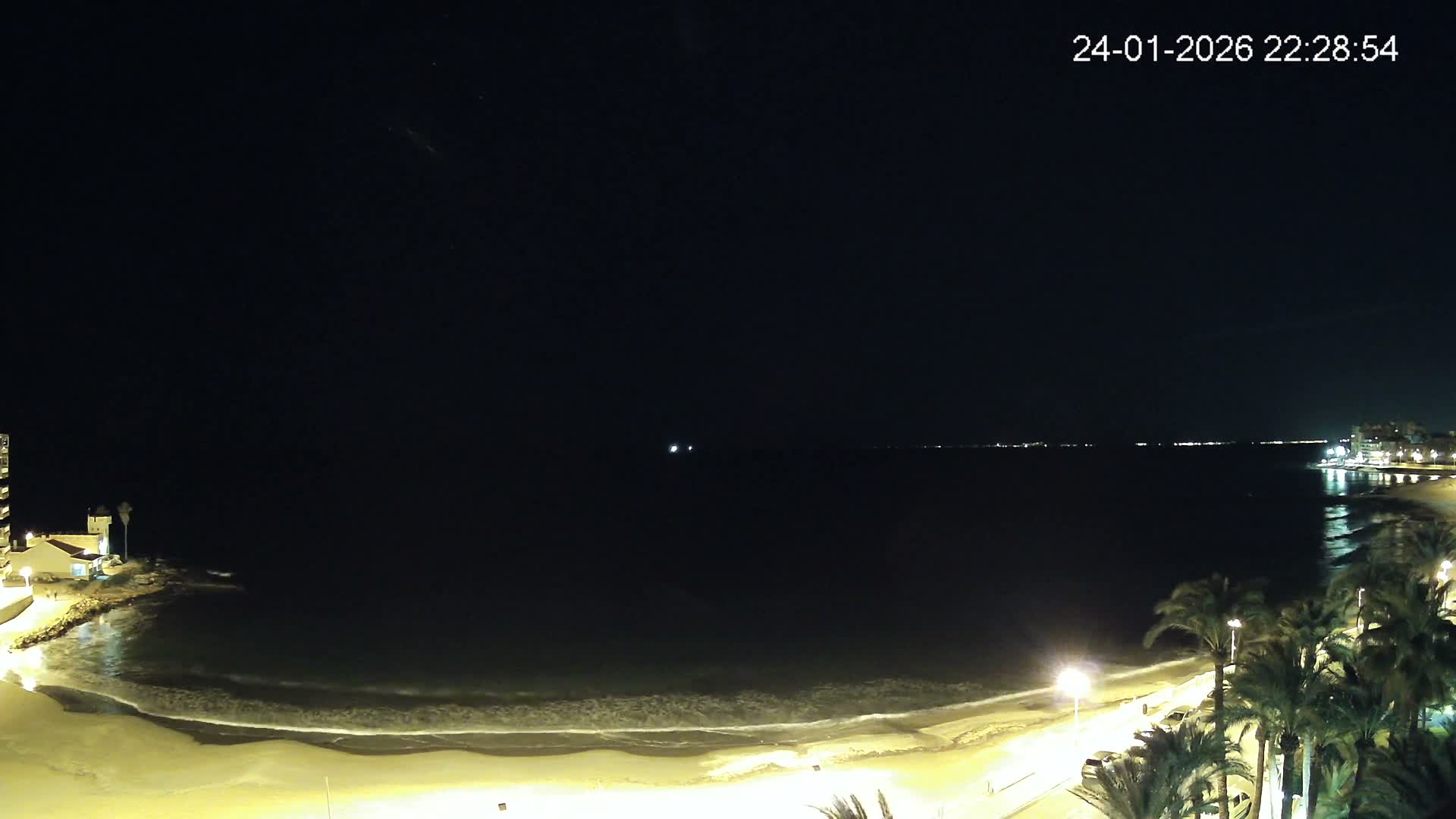 Torrevieja Los Locos Beach Live Cam - Alicante, Valencia, Spain