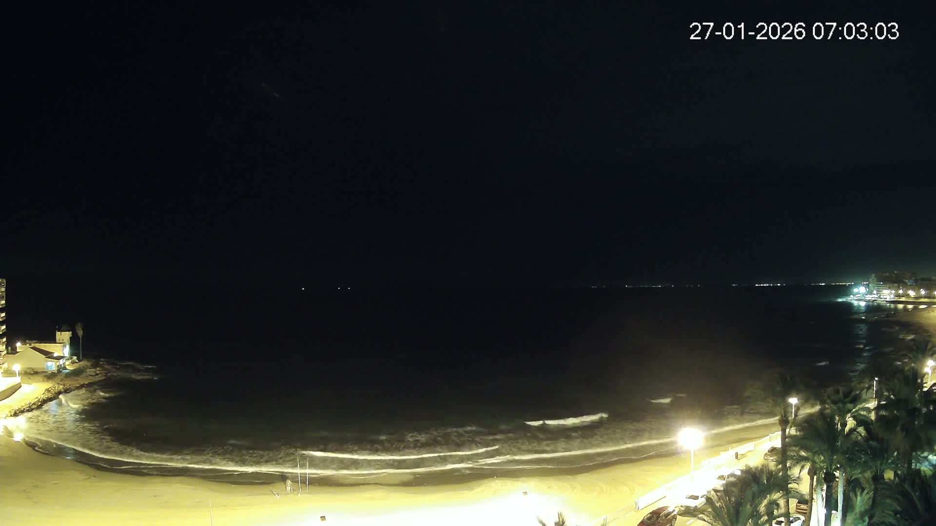 Torrevieja Los Locos Beach Live Cam - Alicante, Valencia, Spain