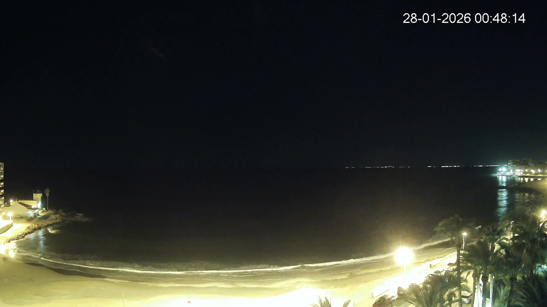 Torrevieja Los Locos Beach Live Cam - Alicante, Valencia, Spain