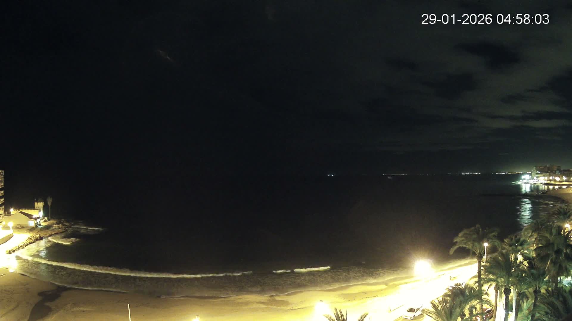 Torrevieja Los Locos Beach Live Cam - Alicante, Valencia, Spain