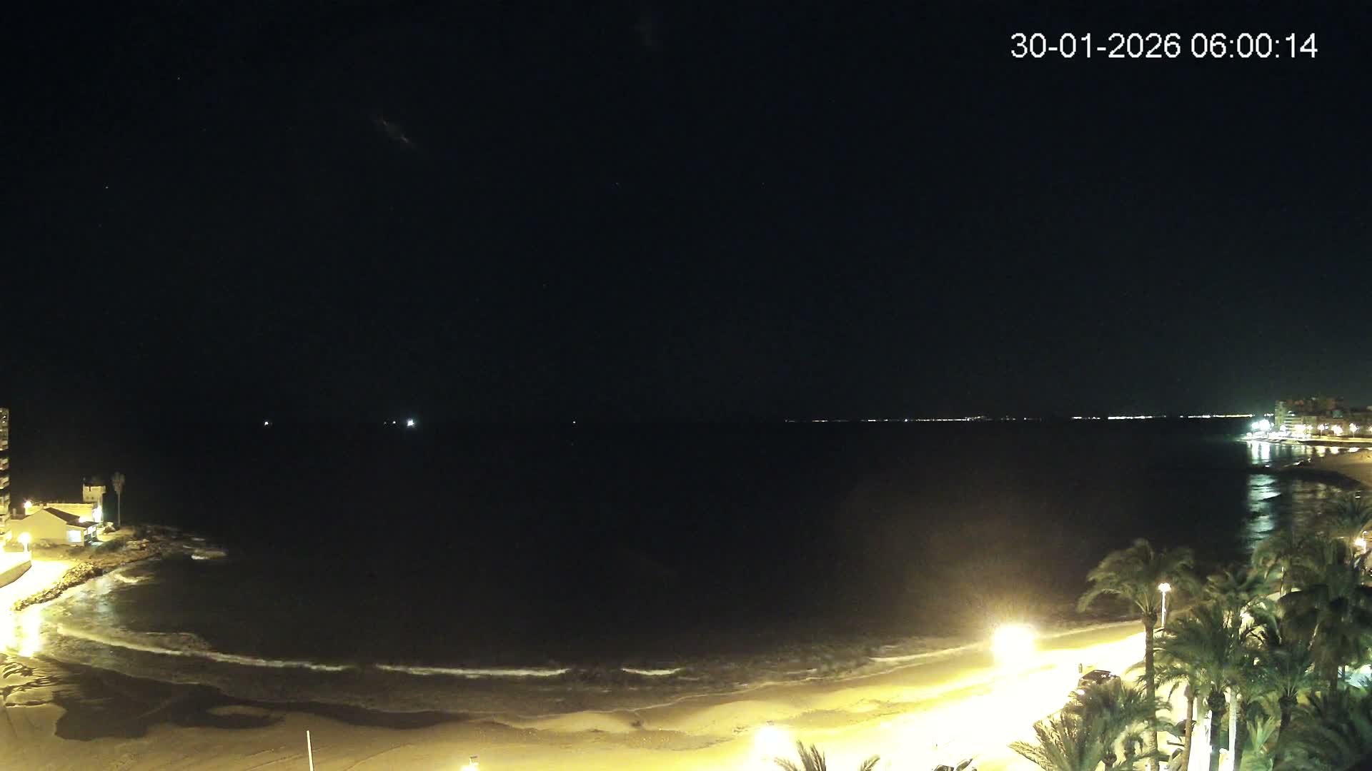 Torrevieja Los Locos Beach Live Cam - Alicante, Valencia, Spain