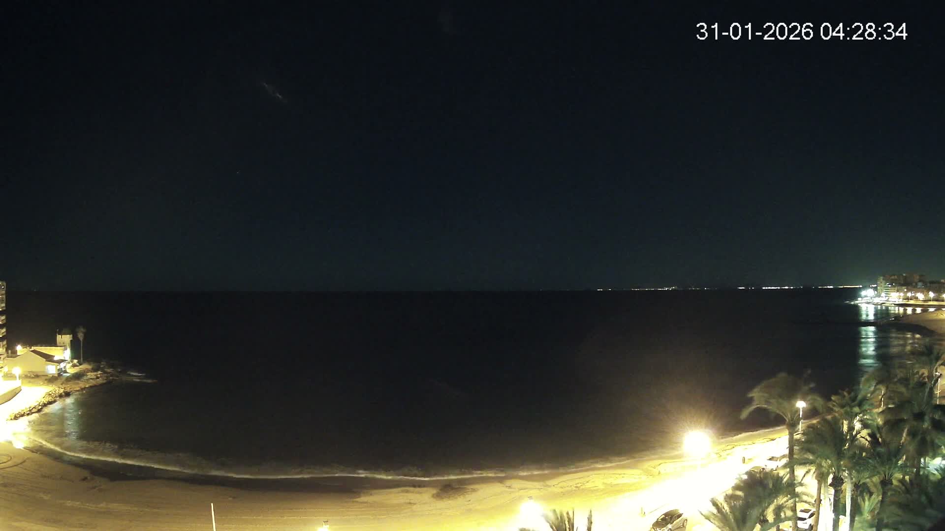 Torrevieja Los Locos Beach Live Cam - Alicante, Valencia, Spain