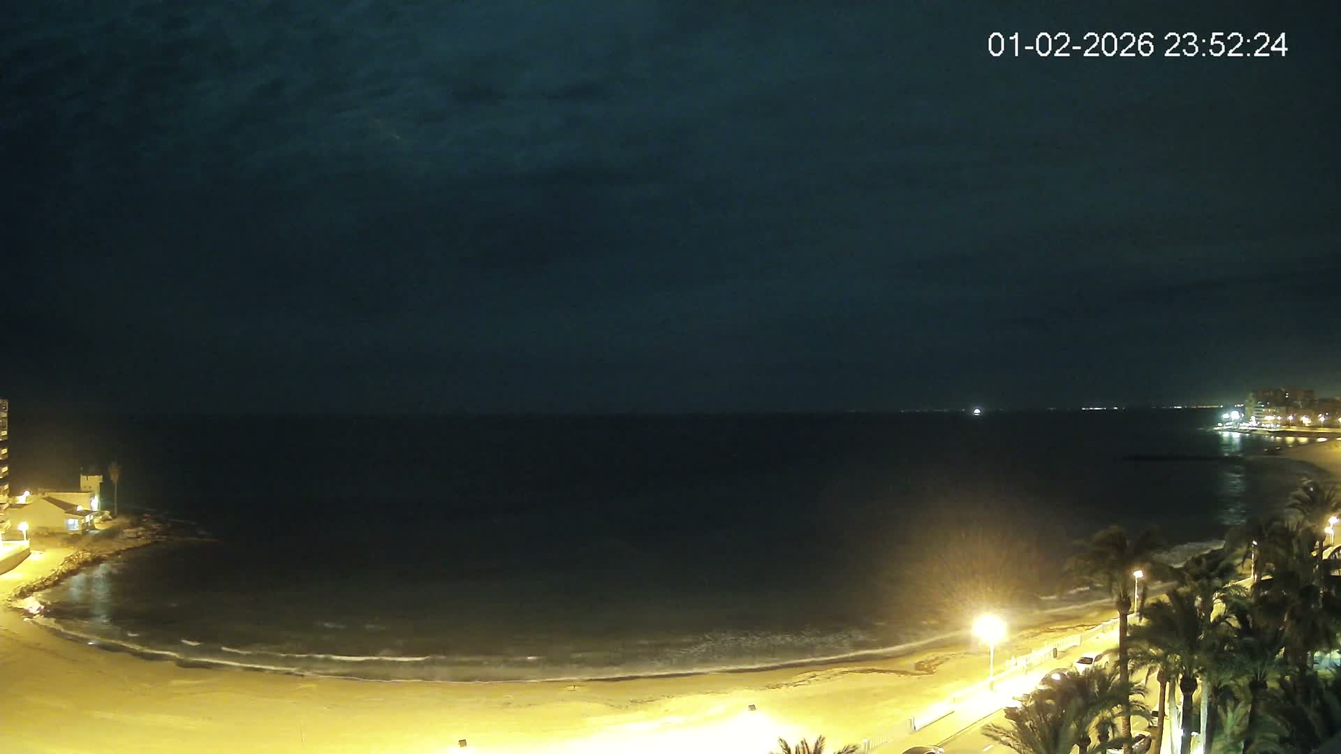 Torrevieja Los Locos Beach Live Cam - Alicante, Valencia, Spain