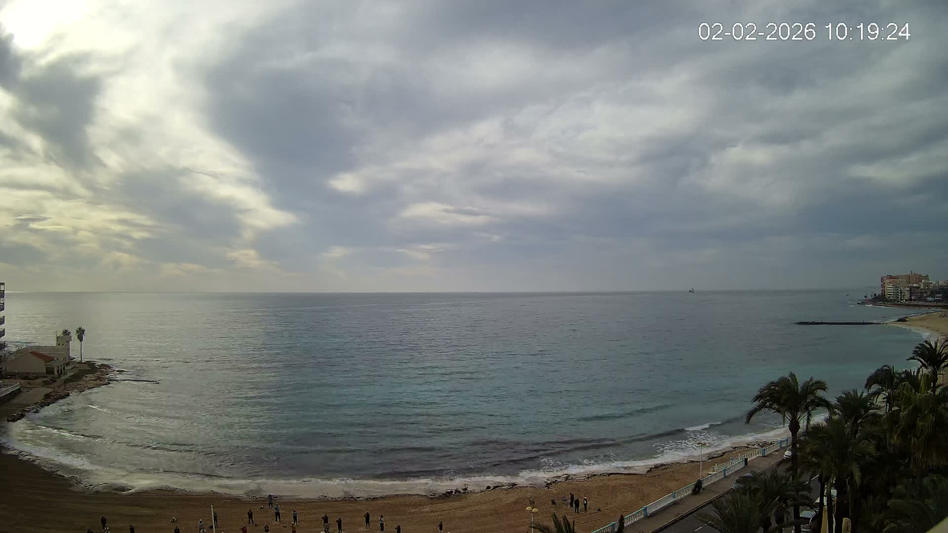 Torrevieja Los Locos Beach Live Cam - Alicante, Valencia, Spain
